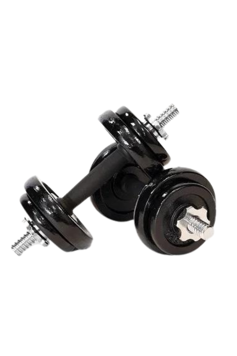 XXL Nutrition Dumbbell Set 20kg with case